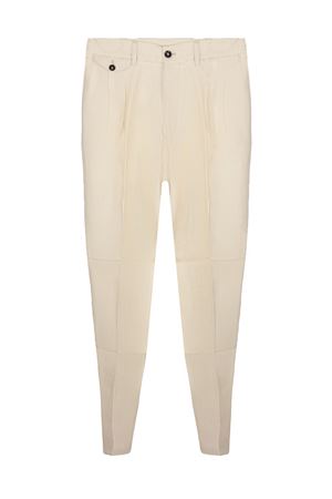 Pantalone in lino avorio BE ABLE | SAMMYLM55AVORIO